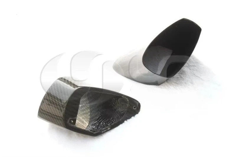 New Condition 2010-2014 F458 Italia Coupe & Spider Side Mirror Frame Replacement Dry Carbon Fiber Mirror Cover Frame
